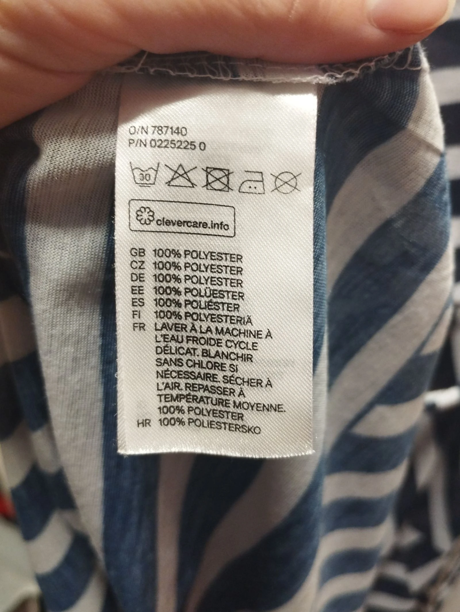 H&M Geometric Stripe Beach Dress Size S – photo 9